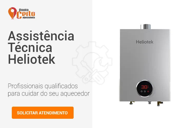 assistência técnica de aquecedores heliotek