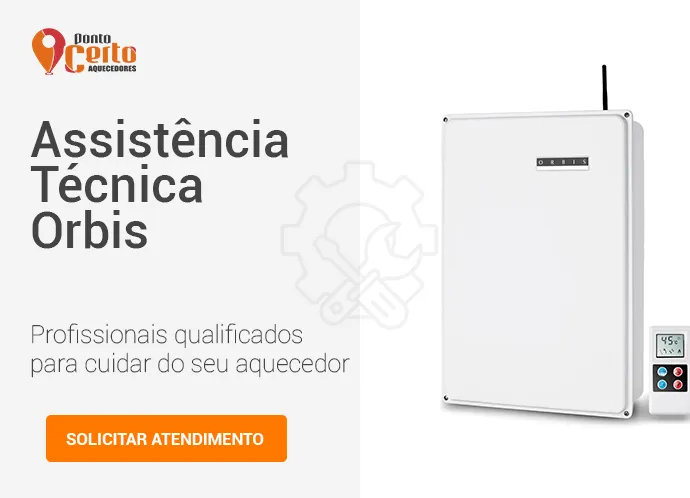 assistência técnica de aquecedores orbis