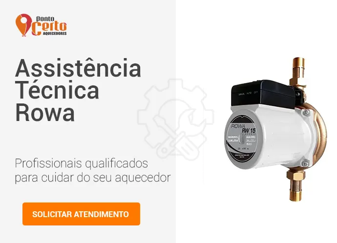 assistência técnica de bombas pressurizador rowa