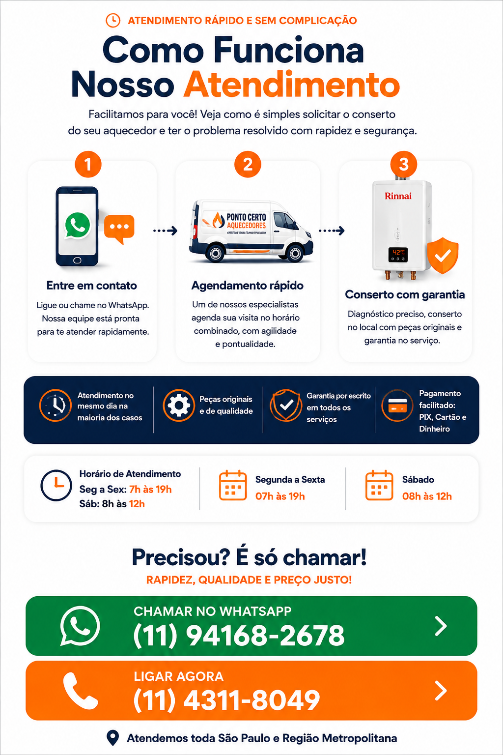 aquecedor a gas manutenção